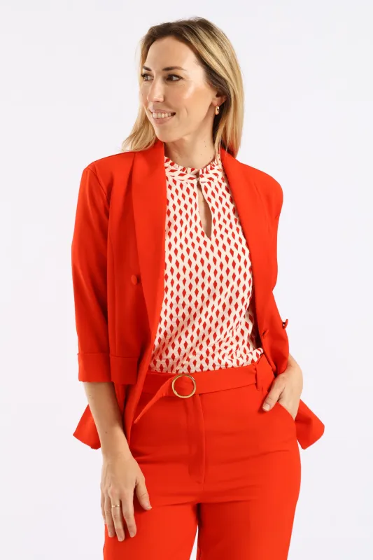 Turn Up Blazer - Red sold by Edgars