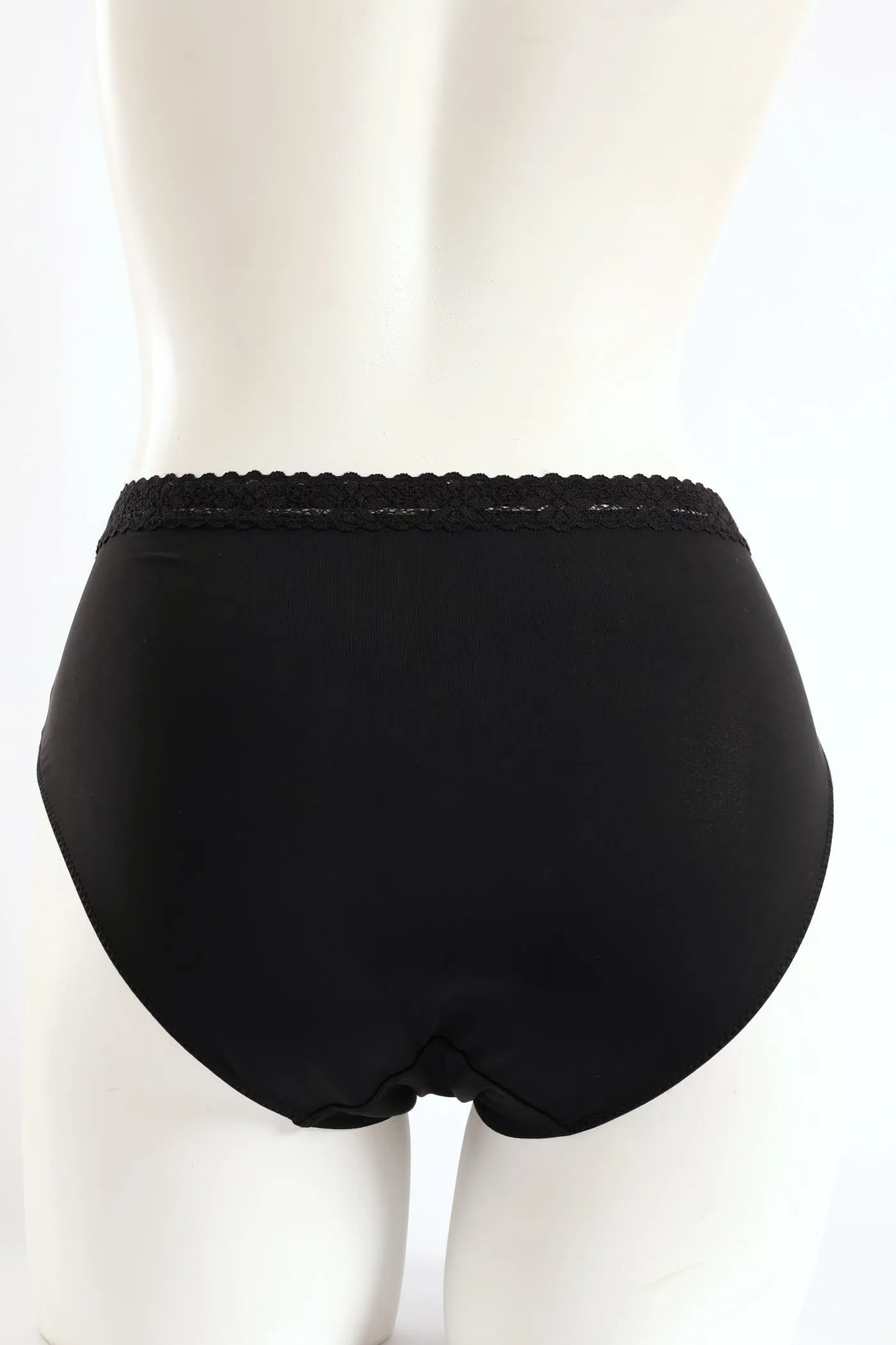 Plain Microfibre Midi Panty - Black sold by Edgars product image thumbnail 2