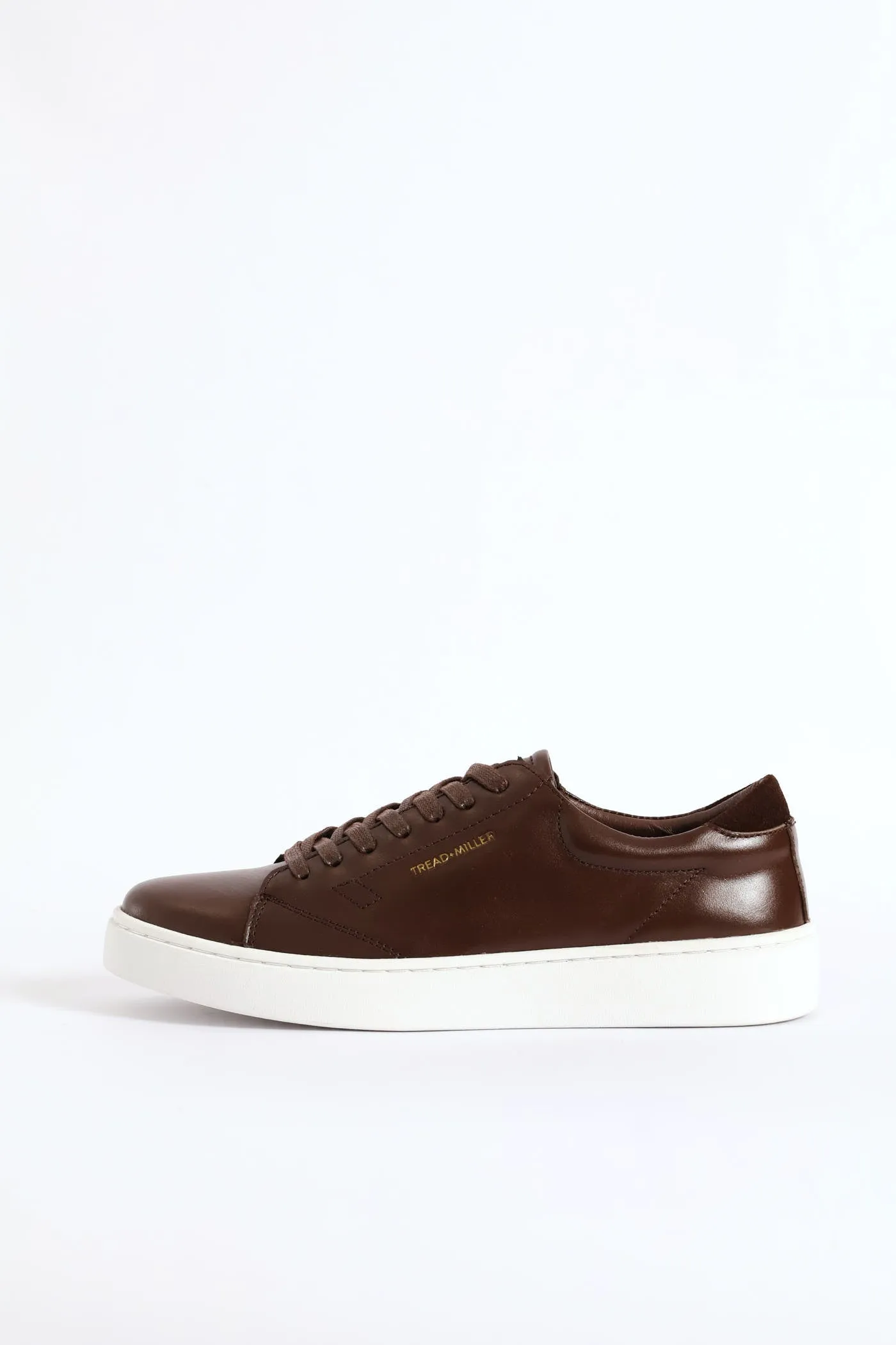 Basic Leather Court Sneaker - Chocolate sold by Edgars product image thumbnail 5