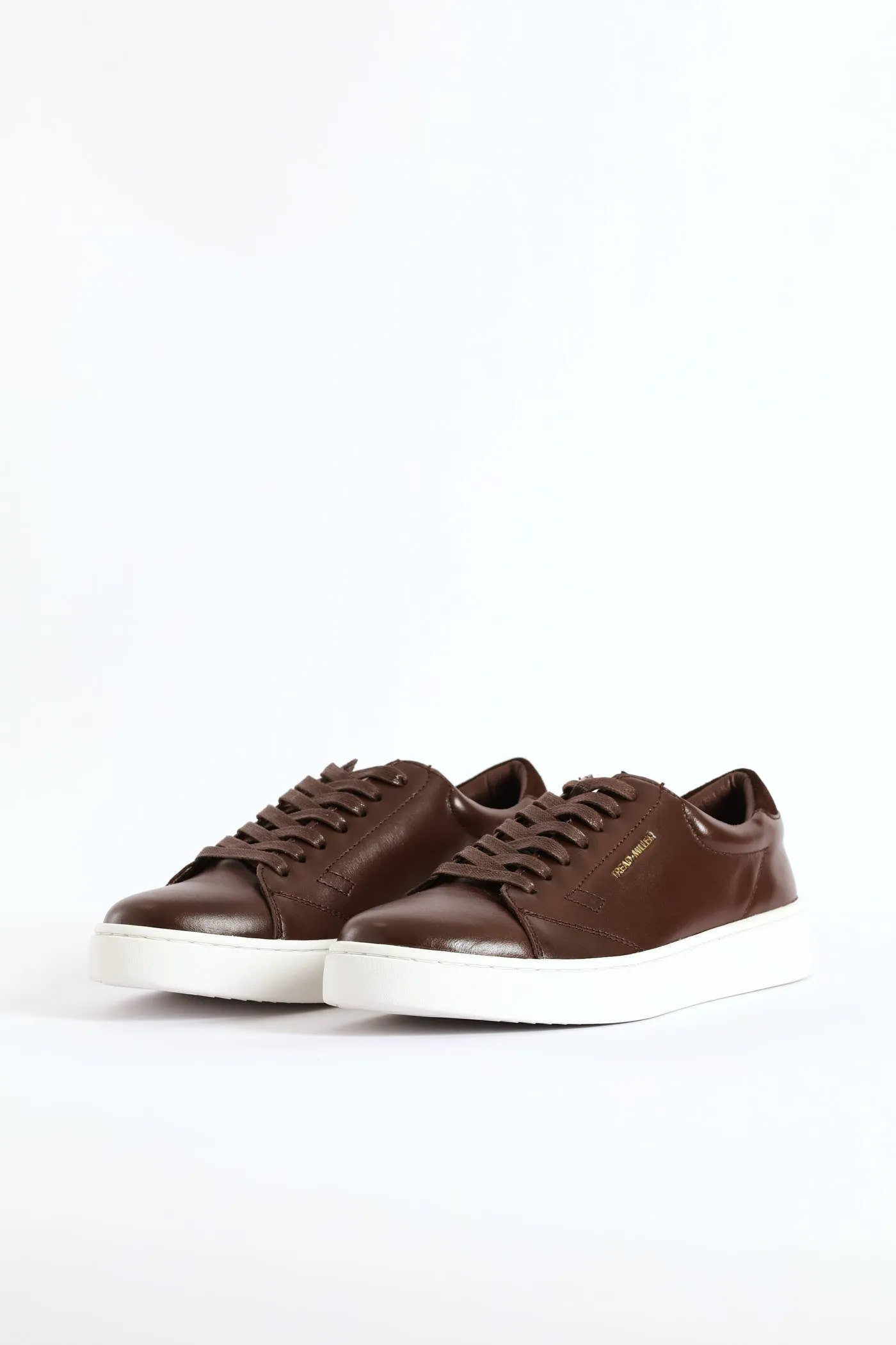 Basic Leather Court Sneaker - Chocolate sold by Edgars product image thumbnail 3