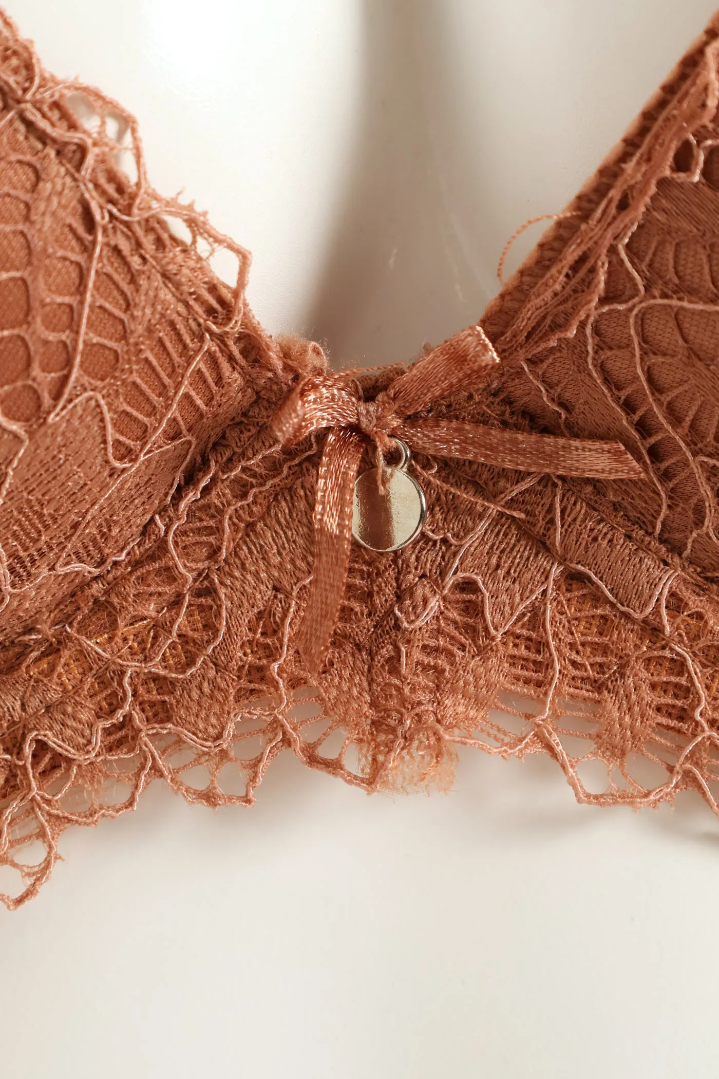 2 Pack Galloon Lace T-Shirt Bra - Caramel/Espresso sold by Edgars product image thumbnail 5