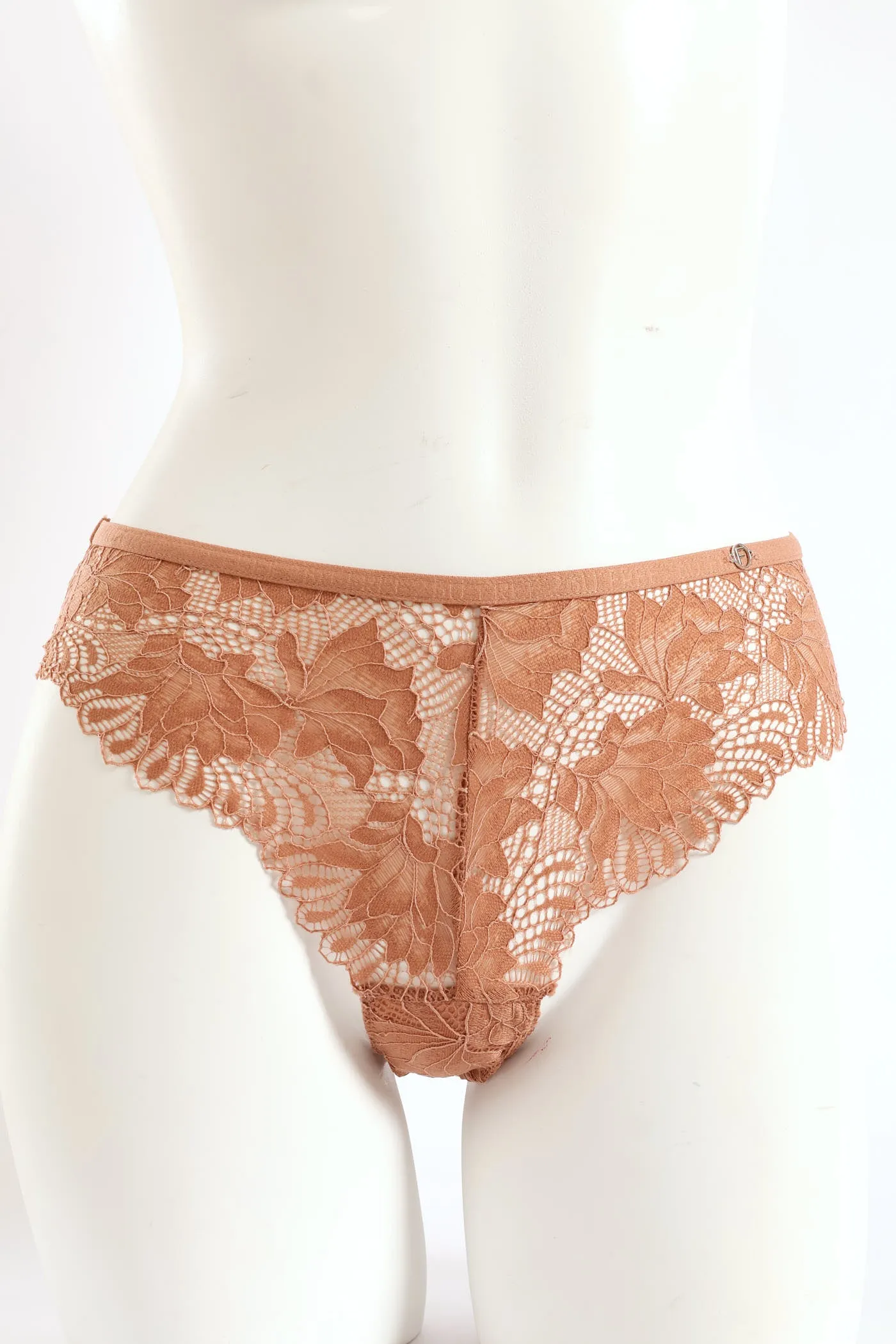 3 Pack Galloon Lace Brazilian Panties - Caramel/Espresso sold by Edgars product image thumbnail 2