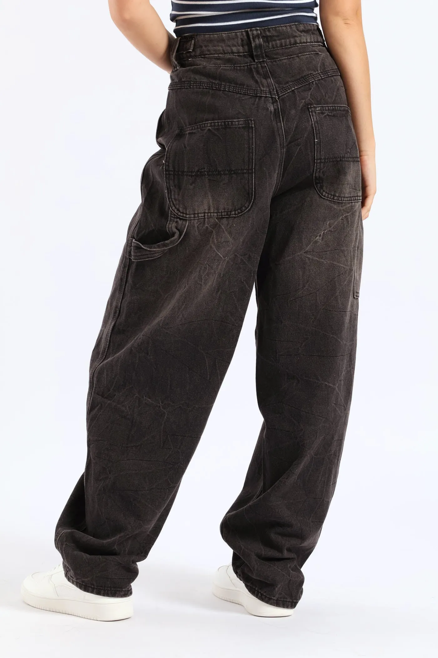 Wide Balloon Carpenter Jean - Salty Black sold by Edgars product image thumbnail 2