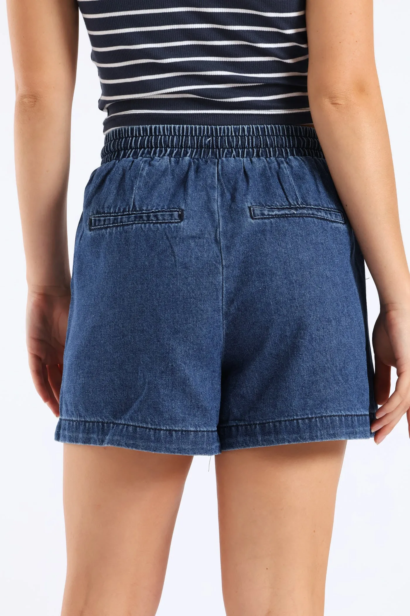 Denim Cheeky Short - Salty Dark Wash sold by Edgars product image thumbnail 2