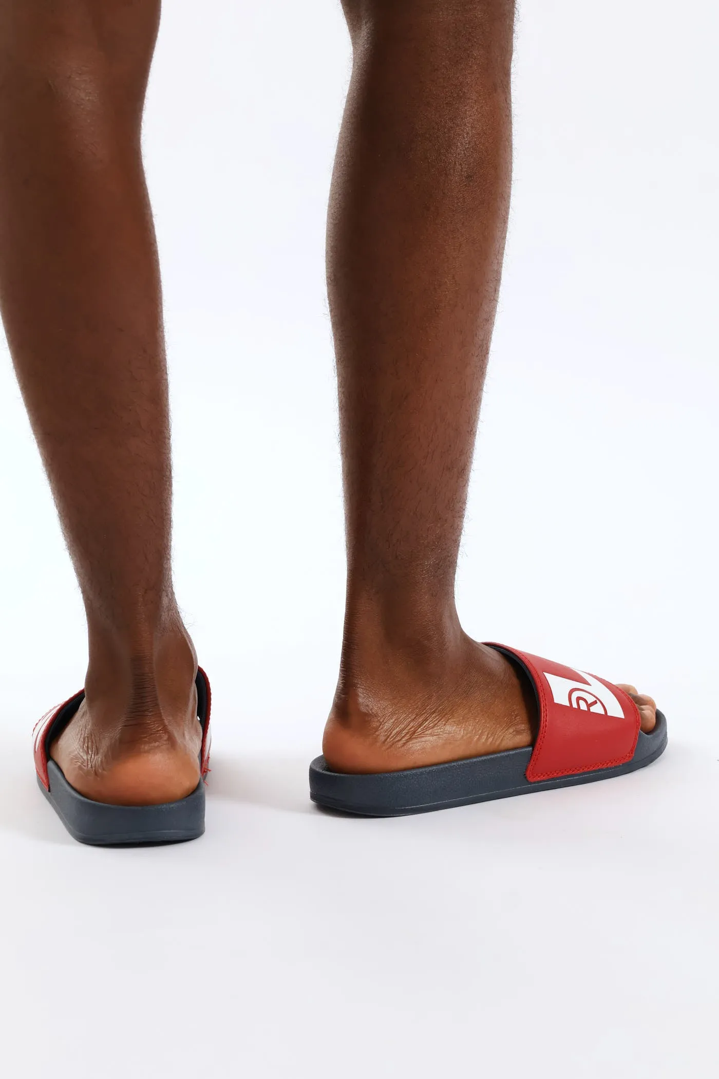 June Pool Slide Sandal - Navy/Red sold by Edgars product image thumbnail 4