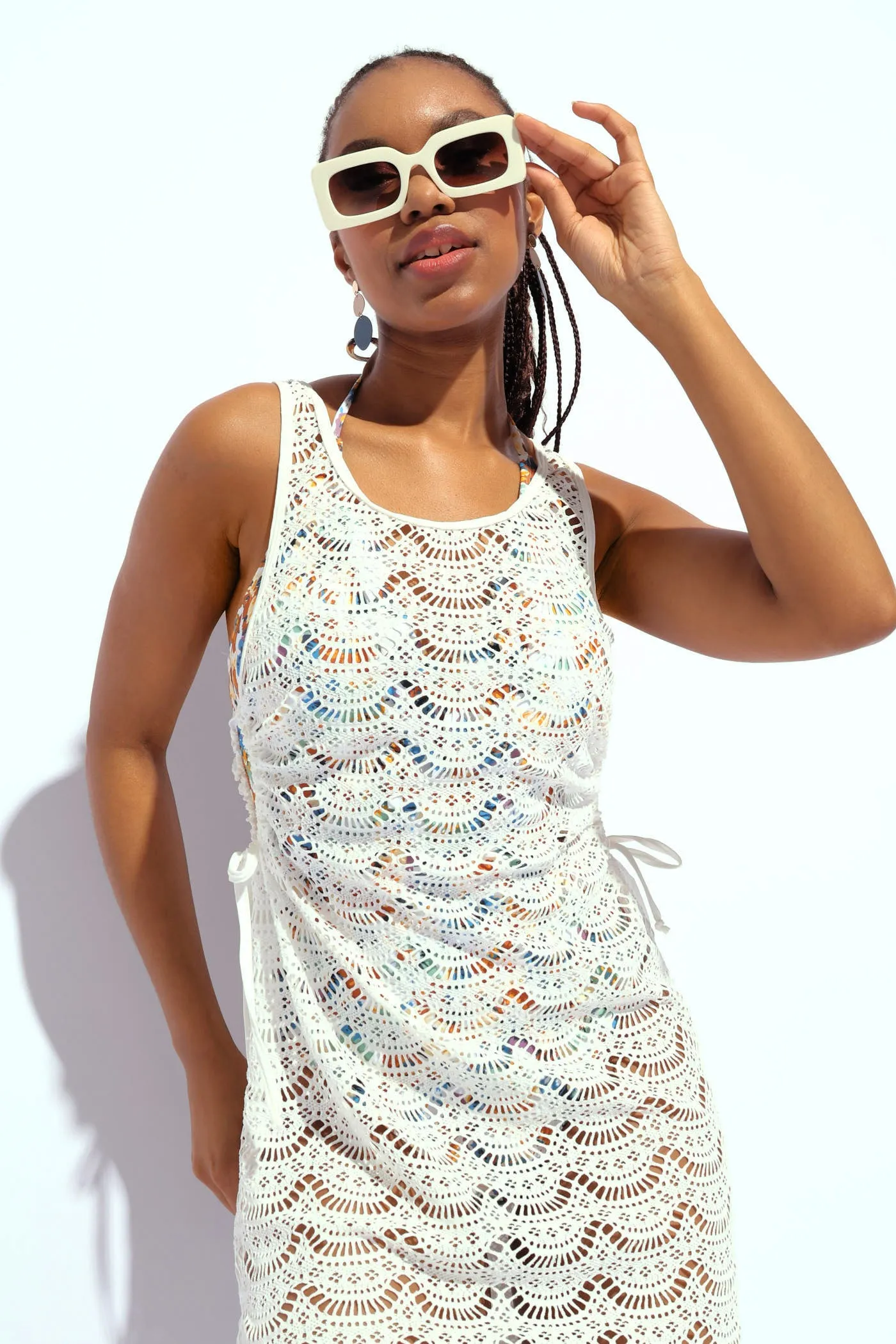 Crochet Maxi Dress - White sold by Edgars product image thumbnail 5