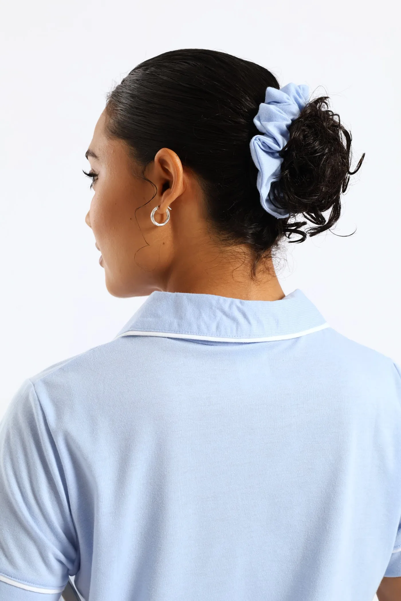 Button Through Knit Short Set - Blue sold by Edgars product image thumbnail 3