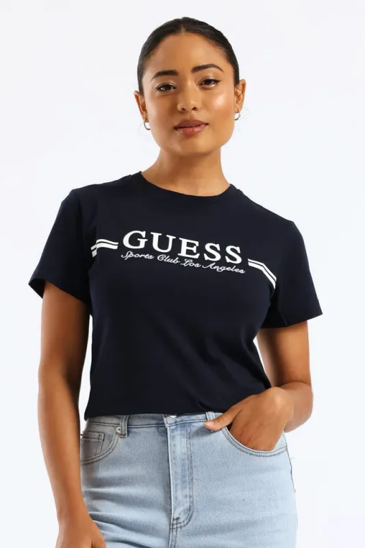 Short Sleeve T-Shirt - Navy sold by Edgars