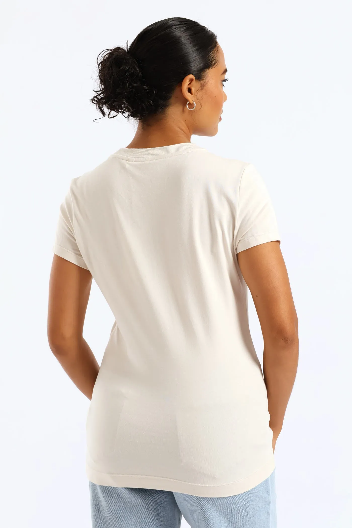 Sangallo Logo Tee - Cream sold by Edgars product image thumbnail 3