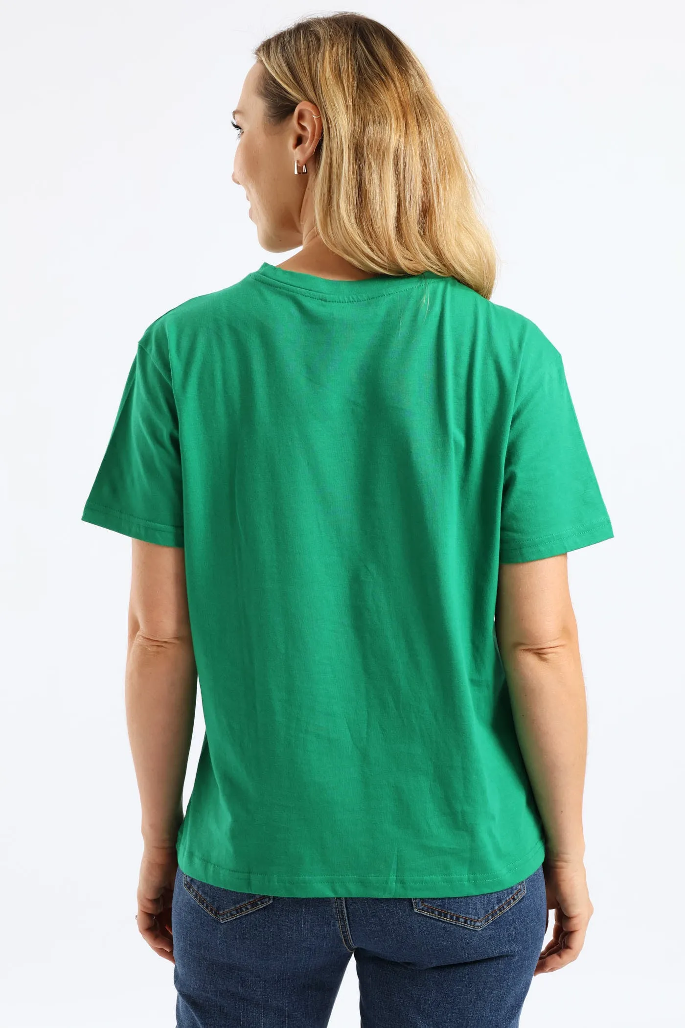 Flowers Placement Tee - Emerald sold by Edgars product image thumbnail 4