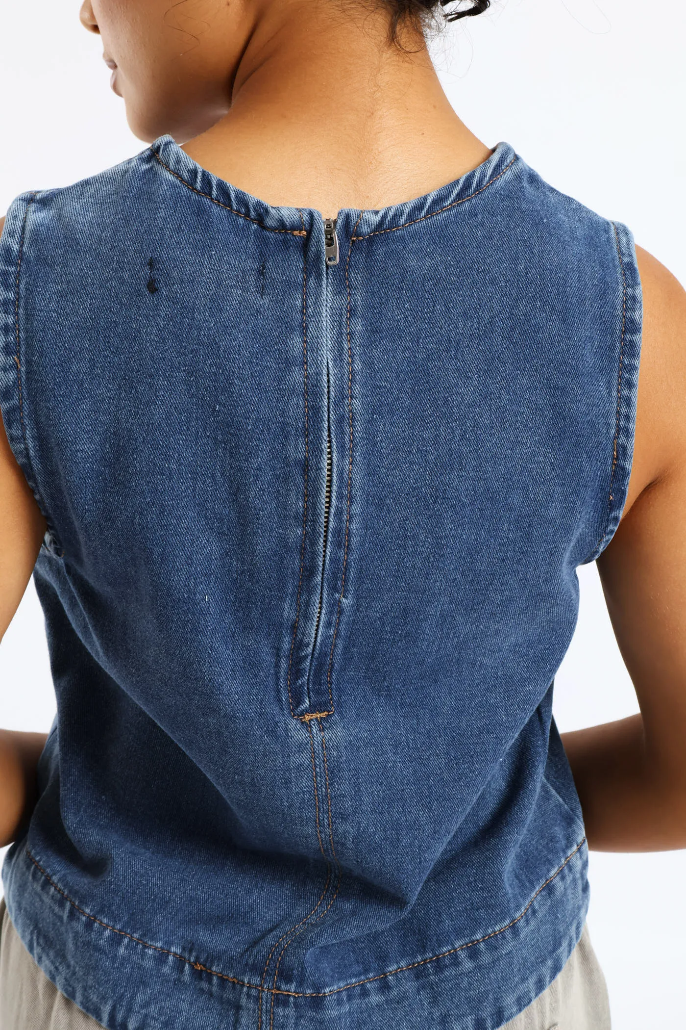 Denim Shell Top - Salty Mid Wash sold by Edgars product image thumbnail 5