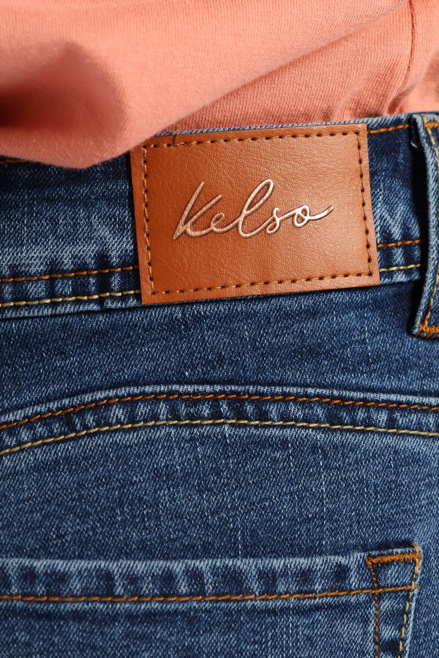 Hi-Rise Stretch Skinny Jean - Dark Wash sold by Edgars product image thumbnail 5