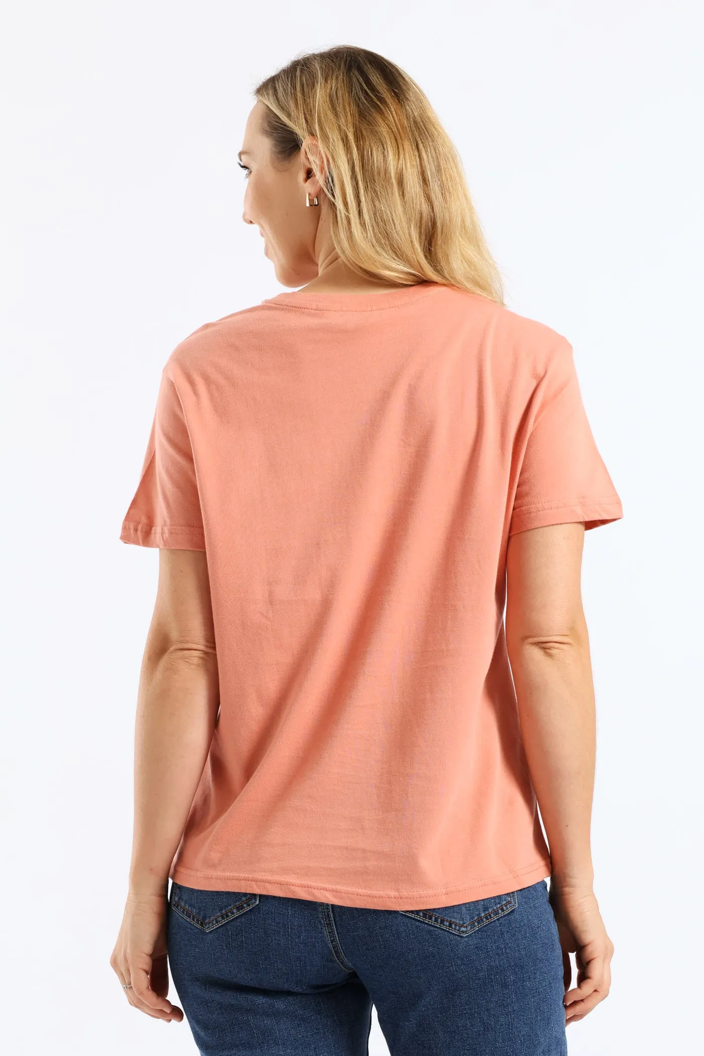 Make Yourself A Priority Tee - Rose sold by Edgars product image thumbnail 5