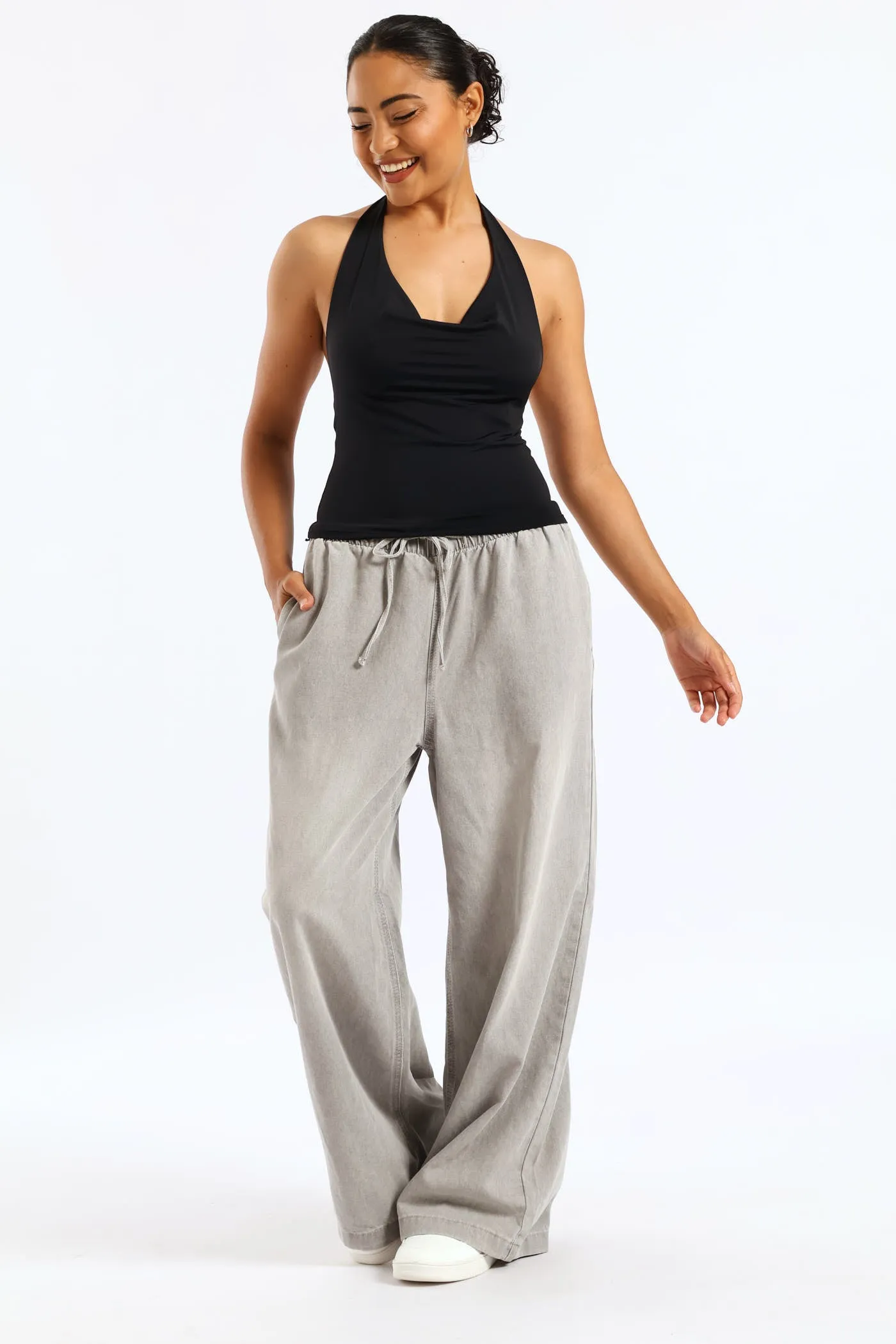 Cowl Neck Halter Top - Black sold by Edgars product image thumbnail 5