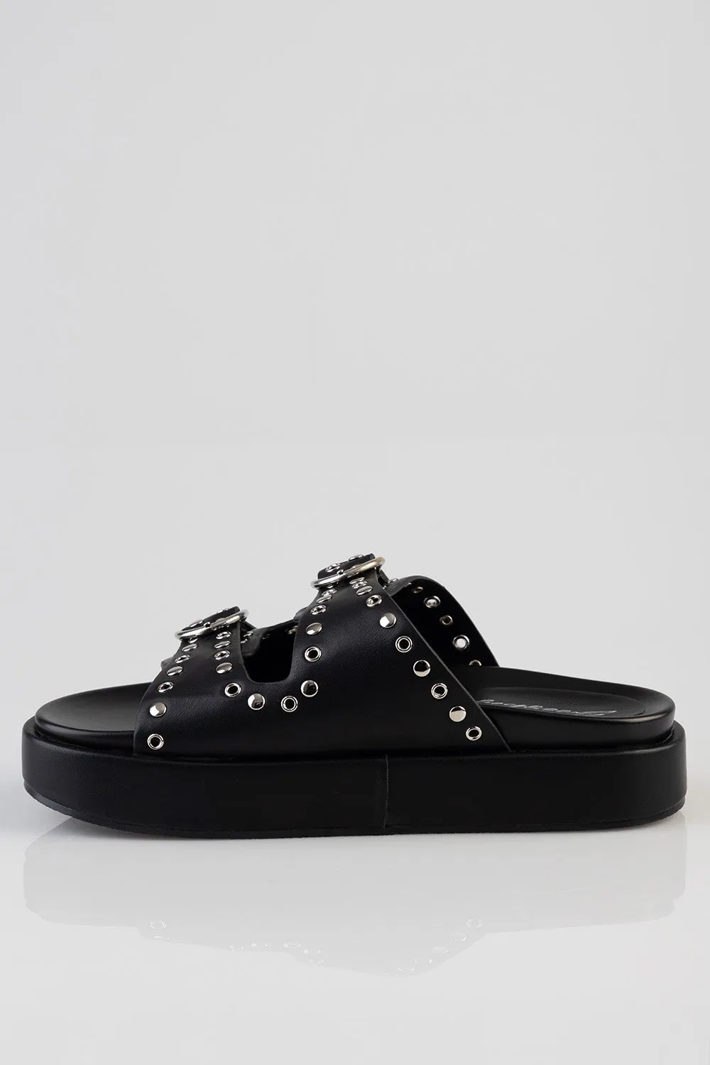 True Stud Platform Sandal - Black sold by Edgars product image thumbnail 5
