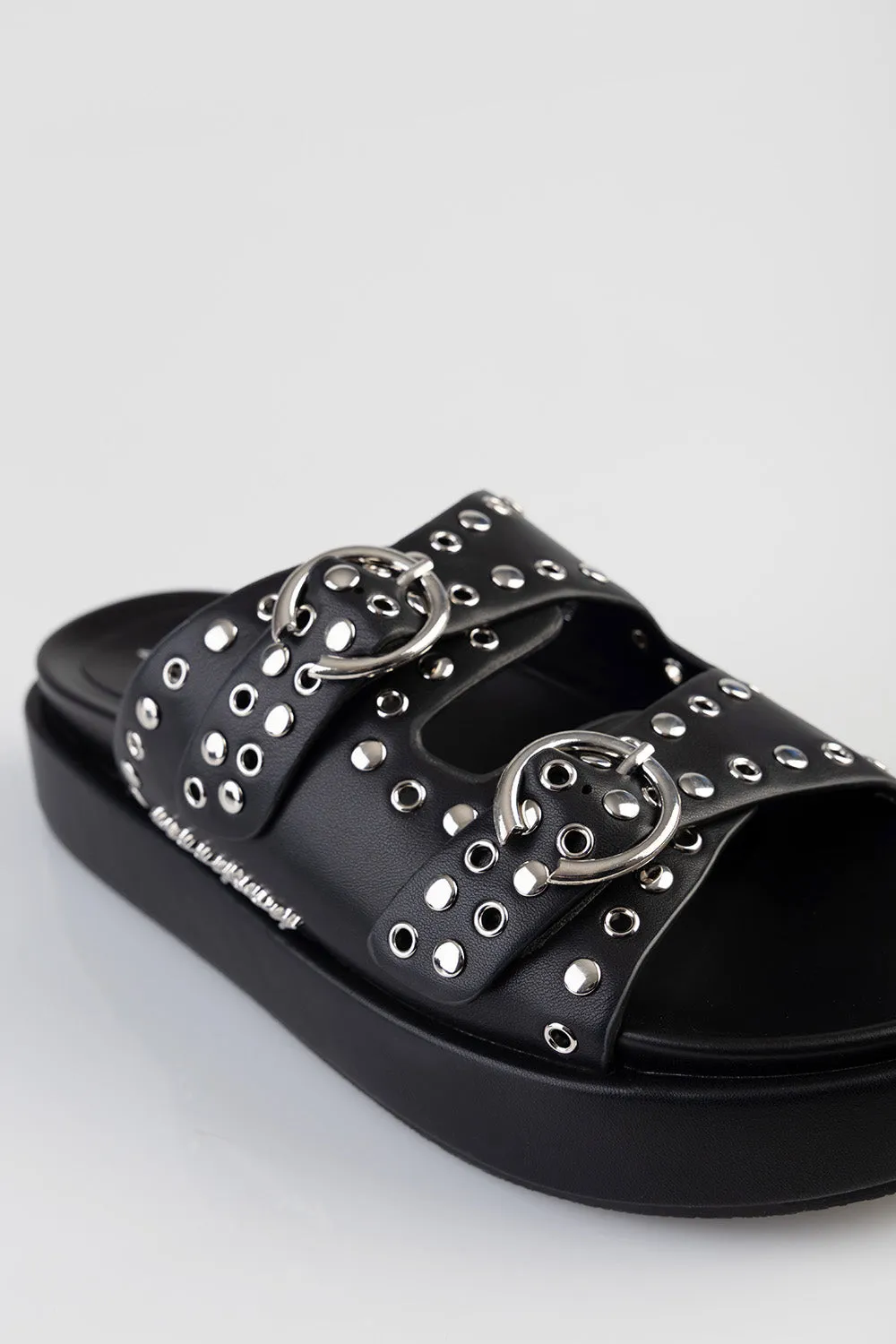 True Stud Platform Sandal - Black sold by Edgars product image thumbnail 2