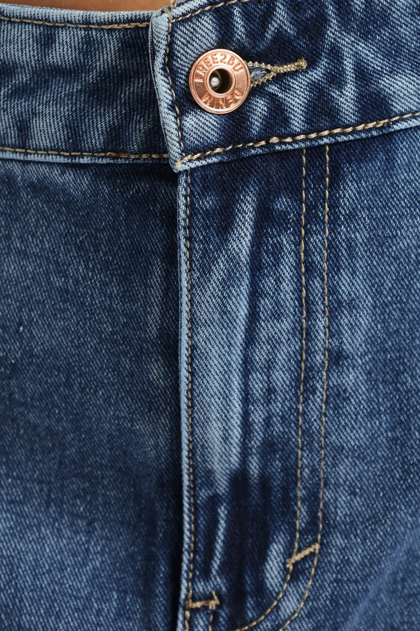 Cargo Panel Denim Mini Skirt - Salty Dark Wash sold by Edgars product image thumbnail 3