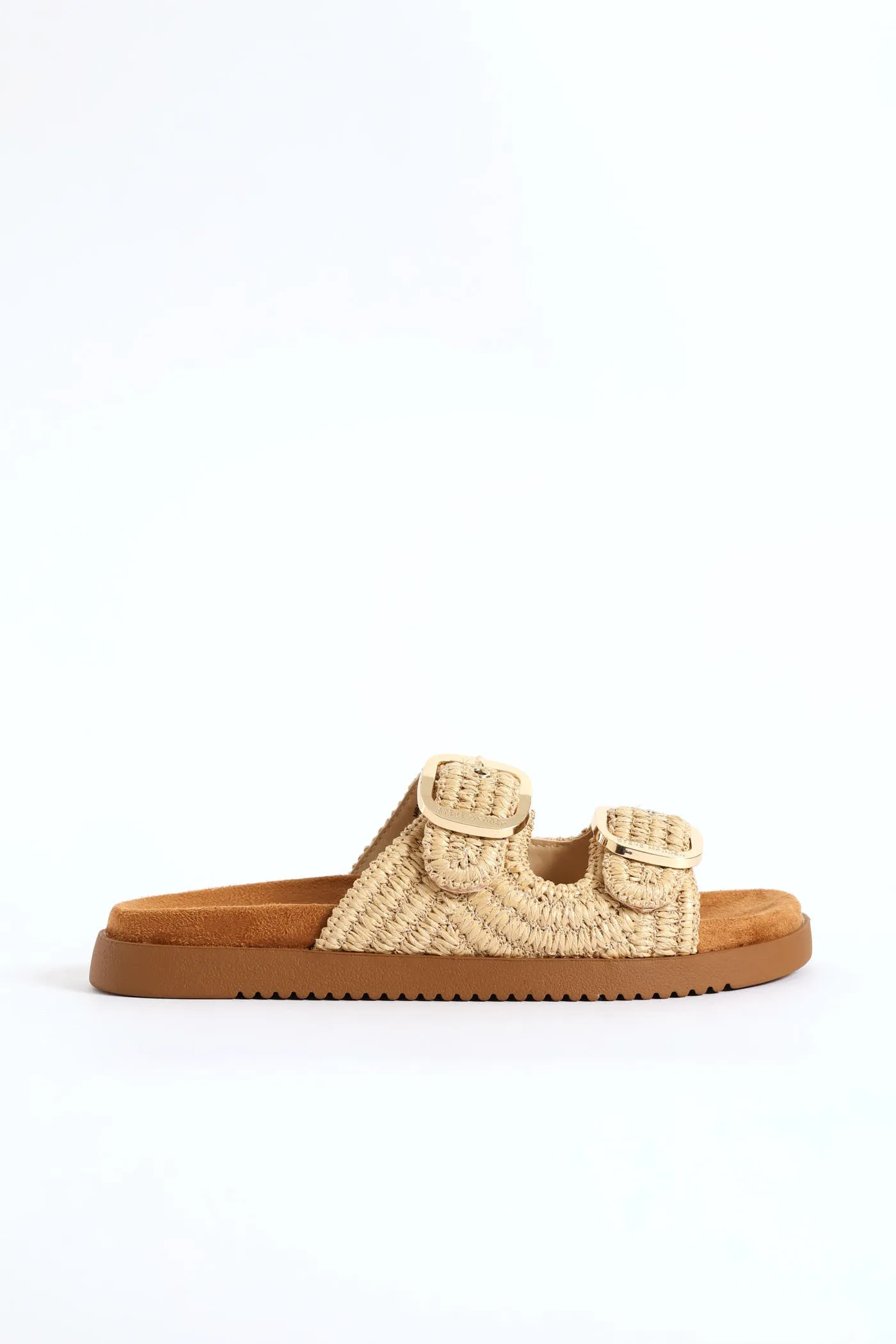 Miramar Double Strap Raffia Birky Sandal - Natural sold by Edgars product image thumbnail 2