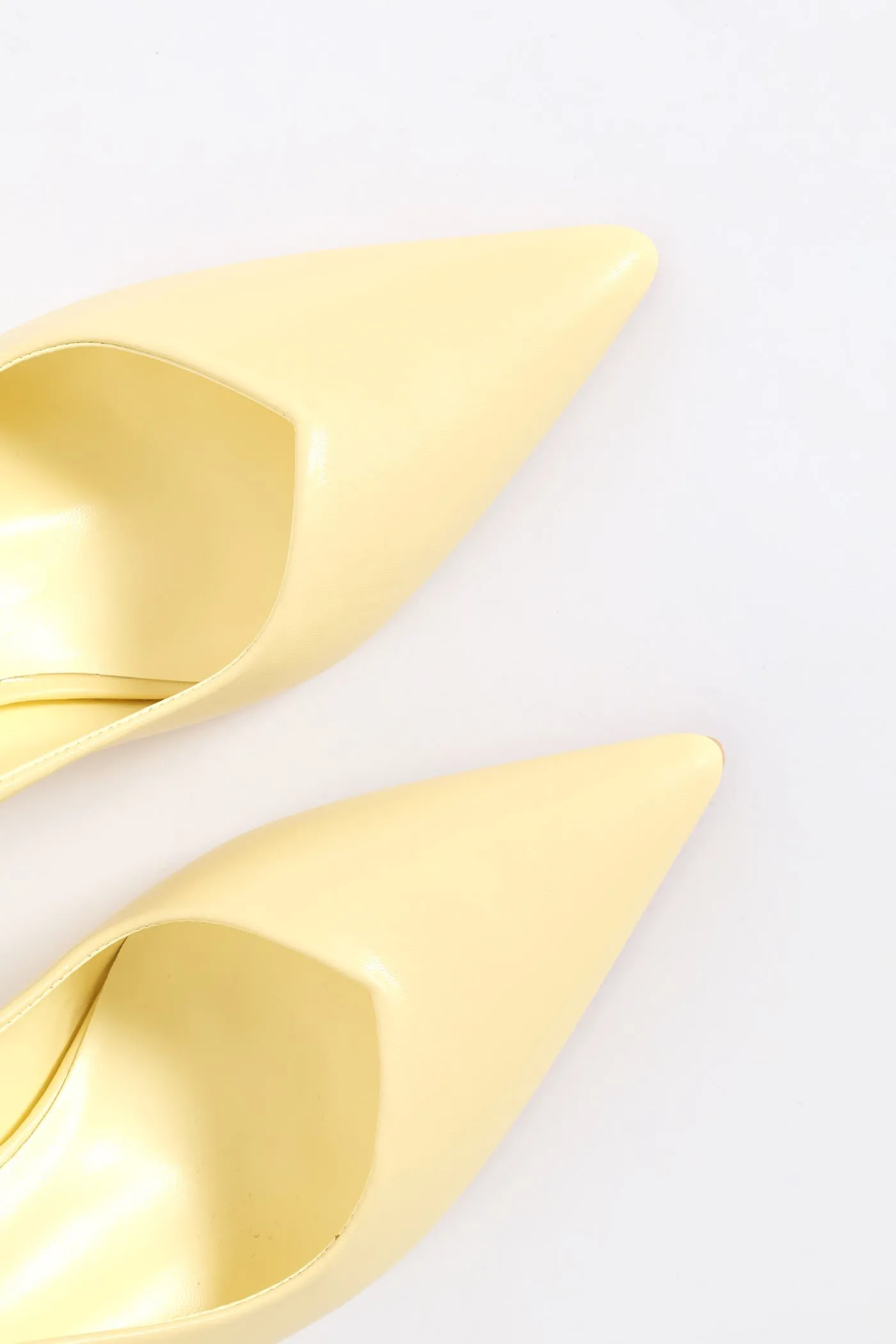 V-Cut Slingback Kitten Heel - Light Yellow sold by Edgars product image thumbnail 2