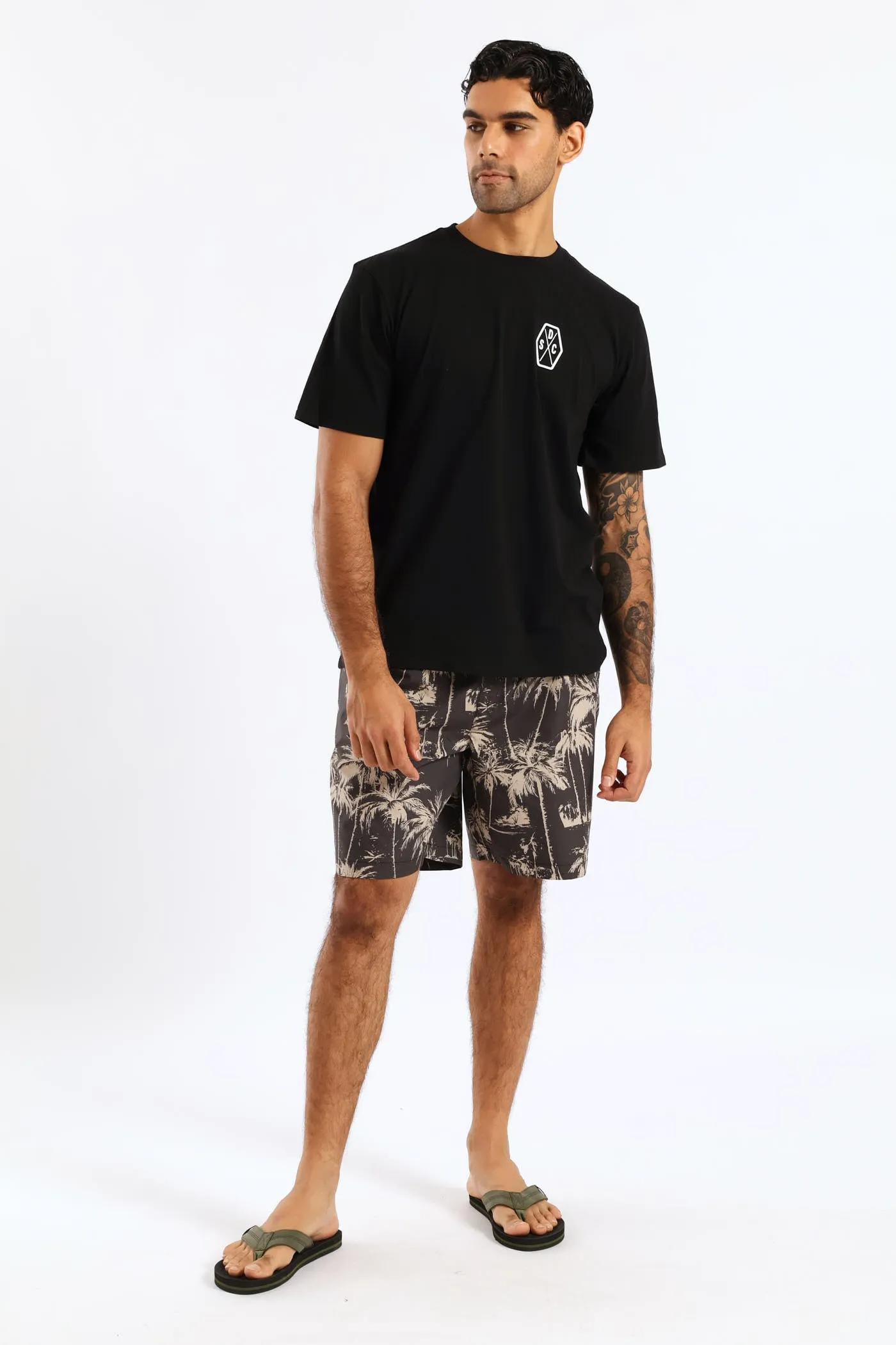 Tread Front & Back Tee - Black sold by Edgars product image thumbnail 3