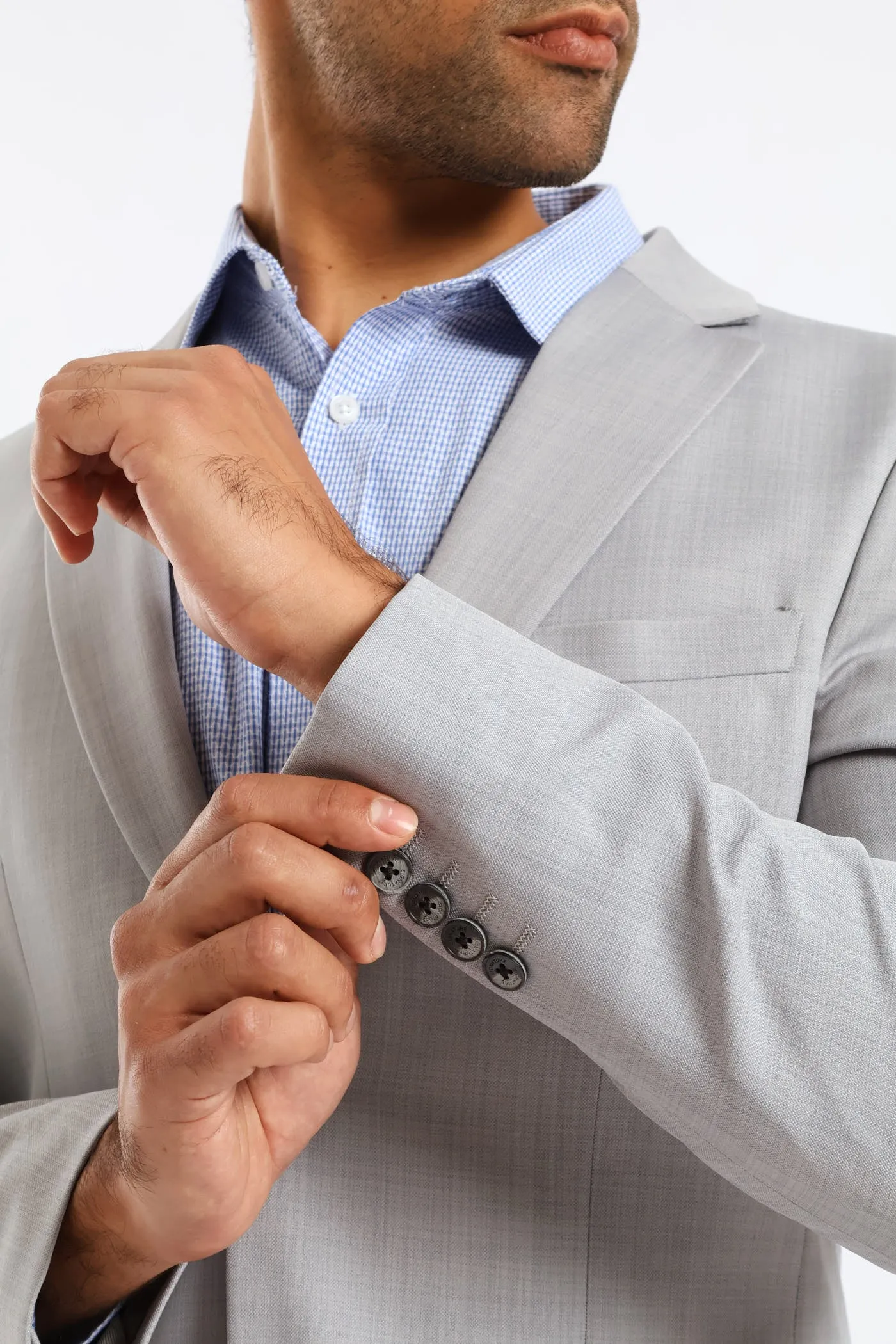 Regular Fit Essential Suit Jacket - Grey sold by Edgars product image thumbnail 5