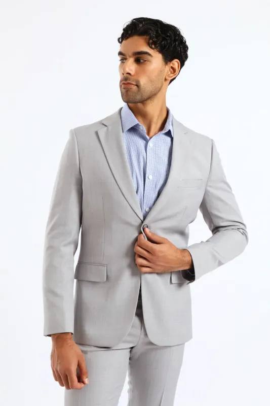 Regular Fit Essential Suit Jacket - Grey sold by Edgars