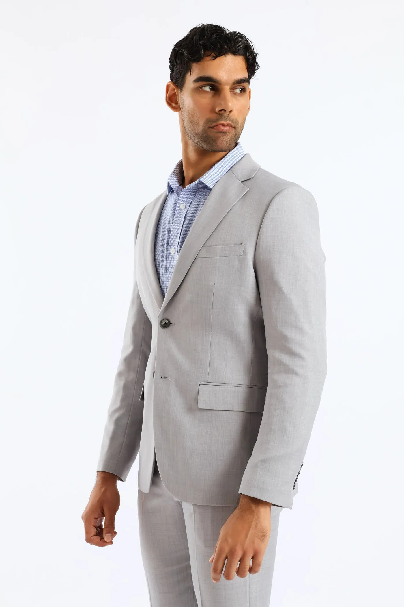 Regular Fit Essential Suit Jacket - Grey sold by Edgars product image thumbnail 3