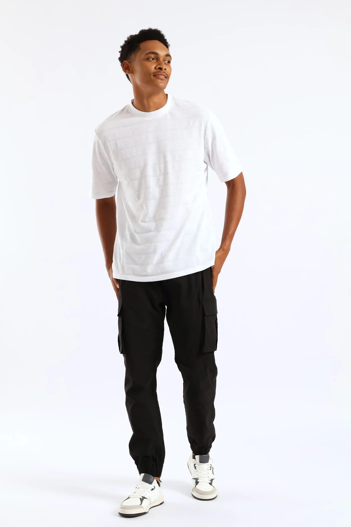 Polyamide Jogger - Black sold by Edgars