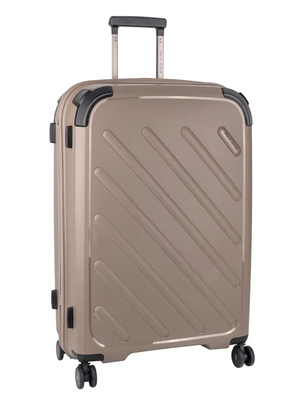 Sport Hard Shell Large Trolley Case - Stone made by Edgars