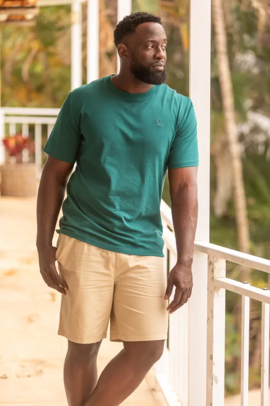 Plain Chino Short - Khaki sold by Edgars