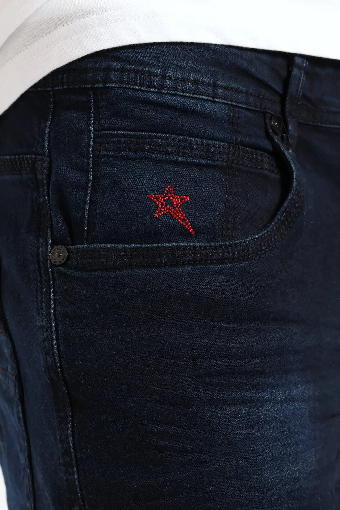 Trooper Slim Denim - Blue/Black sold by Edgars product image thumbnail 5