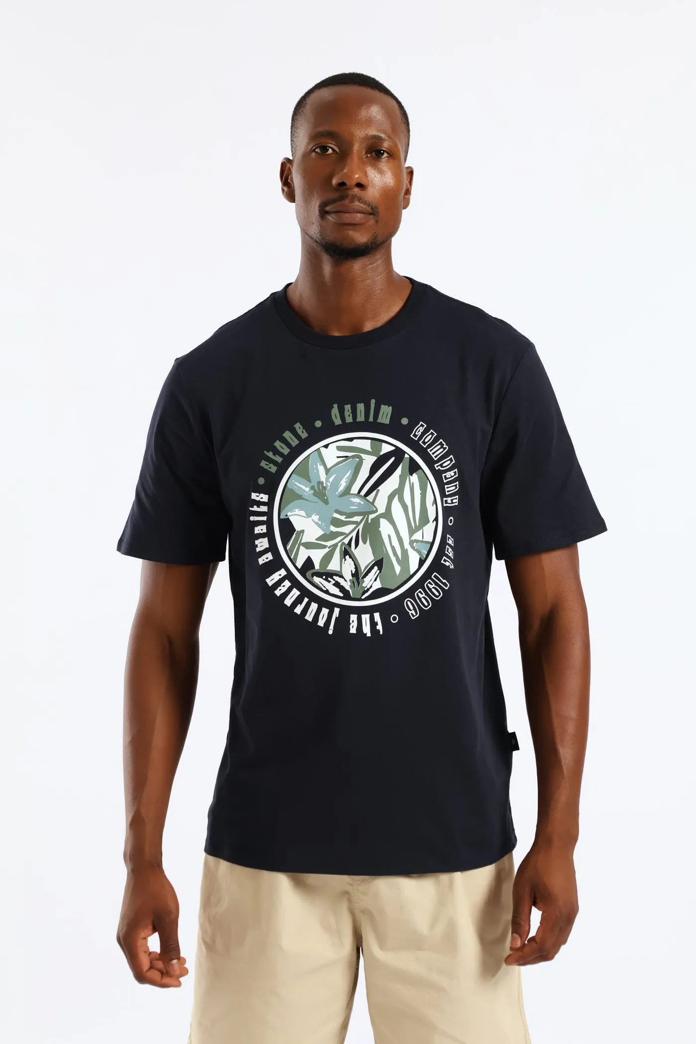 Tropical Journey Tee - Navy sold by Edgars product image thumbnail 4