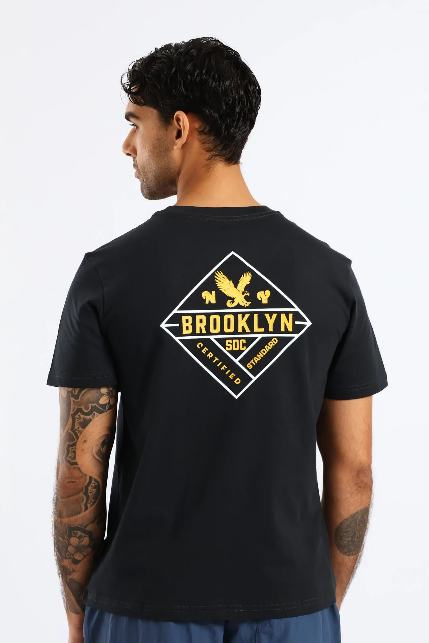 Eagle Front & Back Tee - Navy sold by Edgars product image thumbnail 2