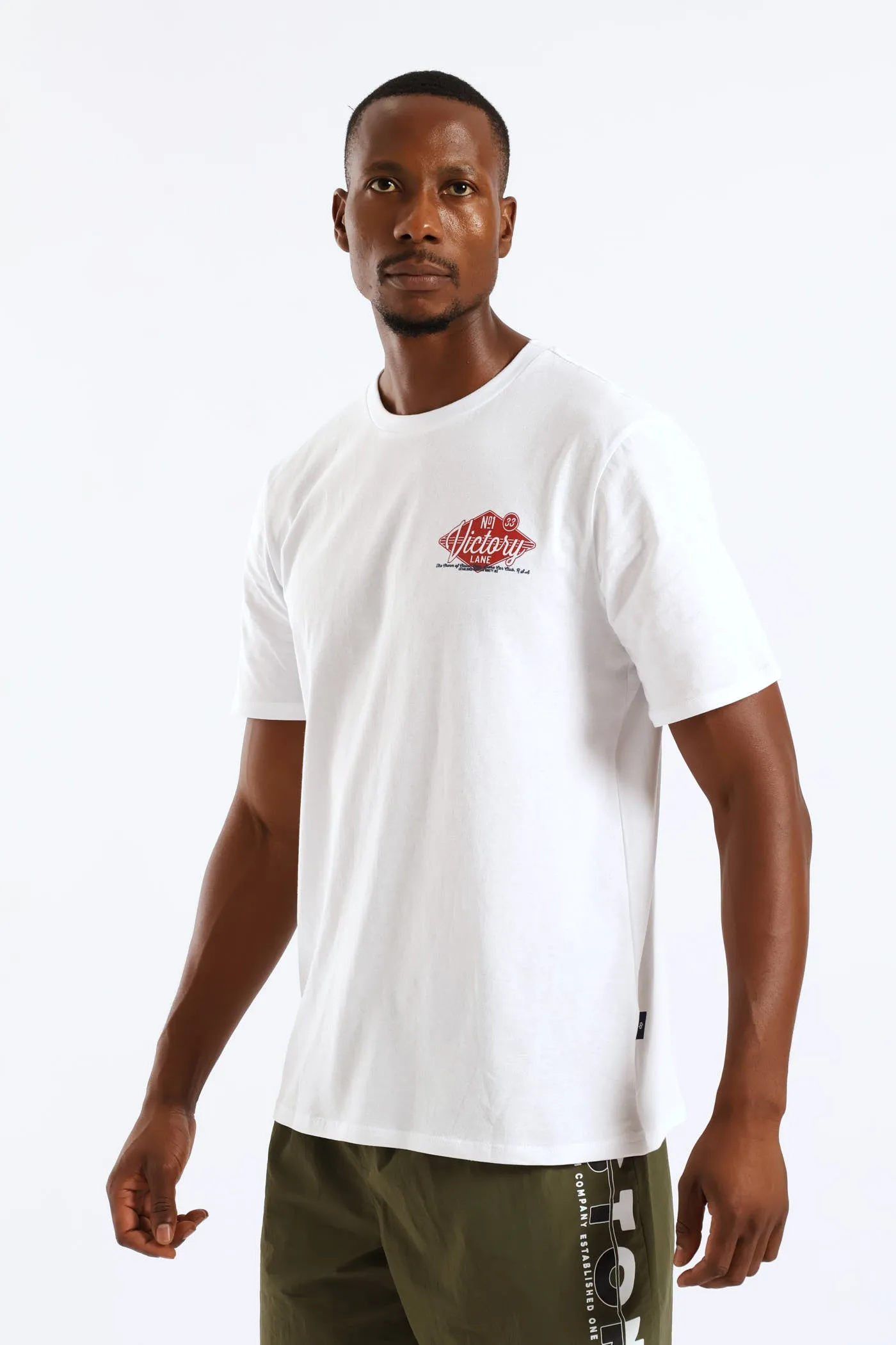 Victory Classic Car Front & Back Tee - White sold by Edgars product image thumbnail 3