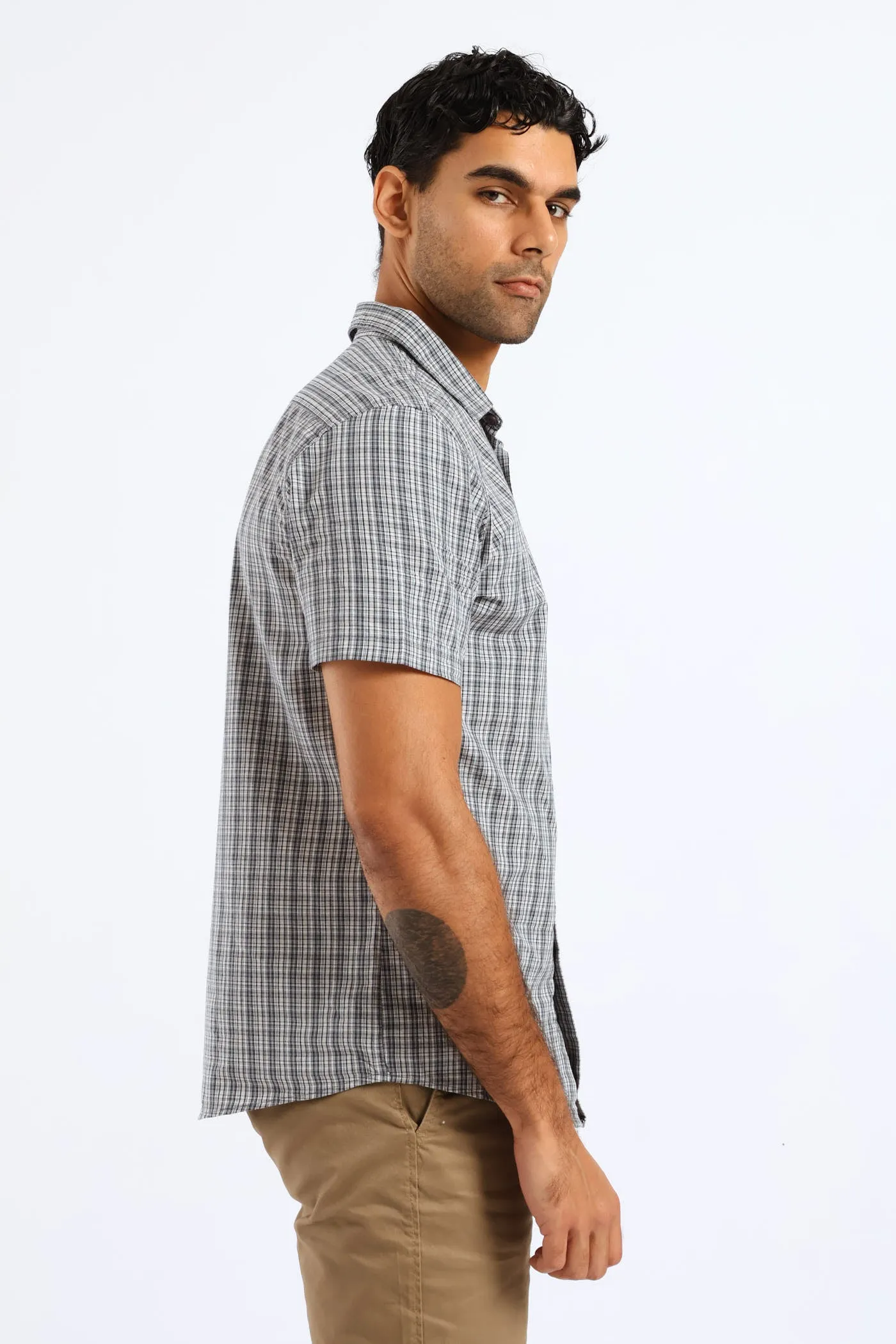 Check Regular Shirt - Grey sold by Edgars product image thumbnail 4