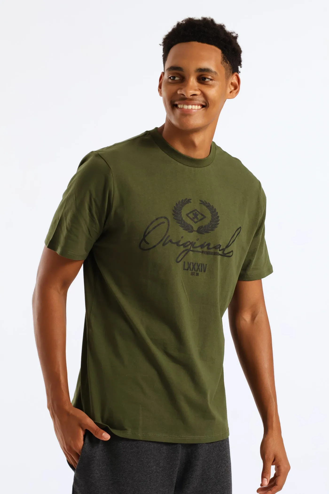 Original Basic Print Tee - Fatigue sold by Edgars product image thumbnail 3