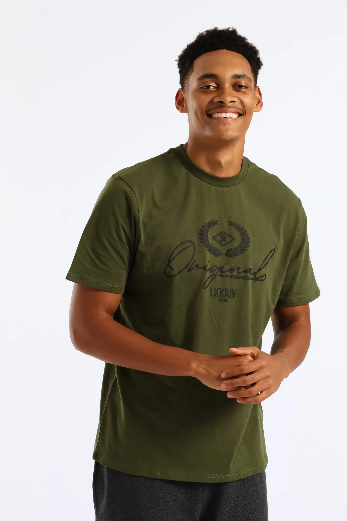 Original Basic Print Tee - Fatigue sold by Edgars product image thumbnail 2