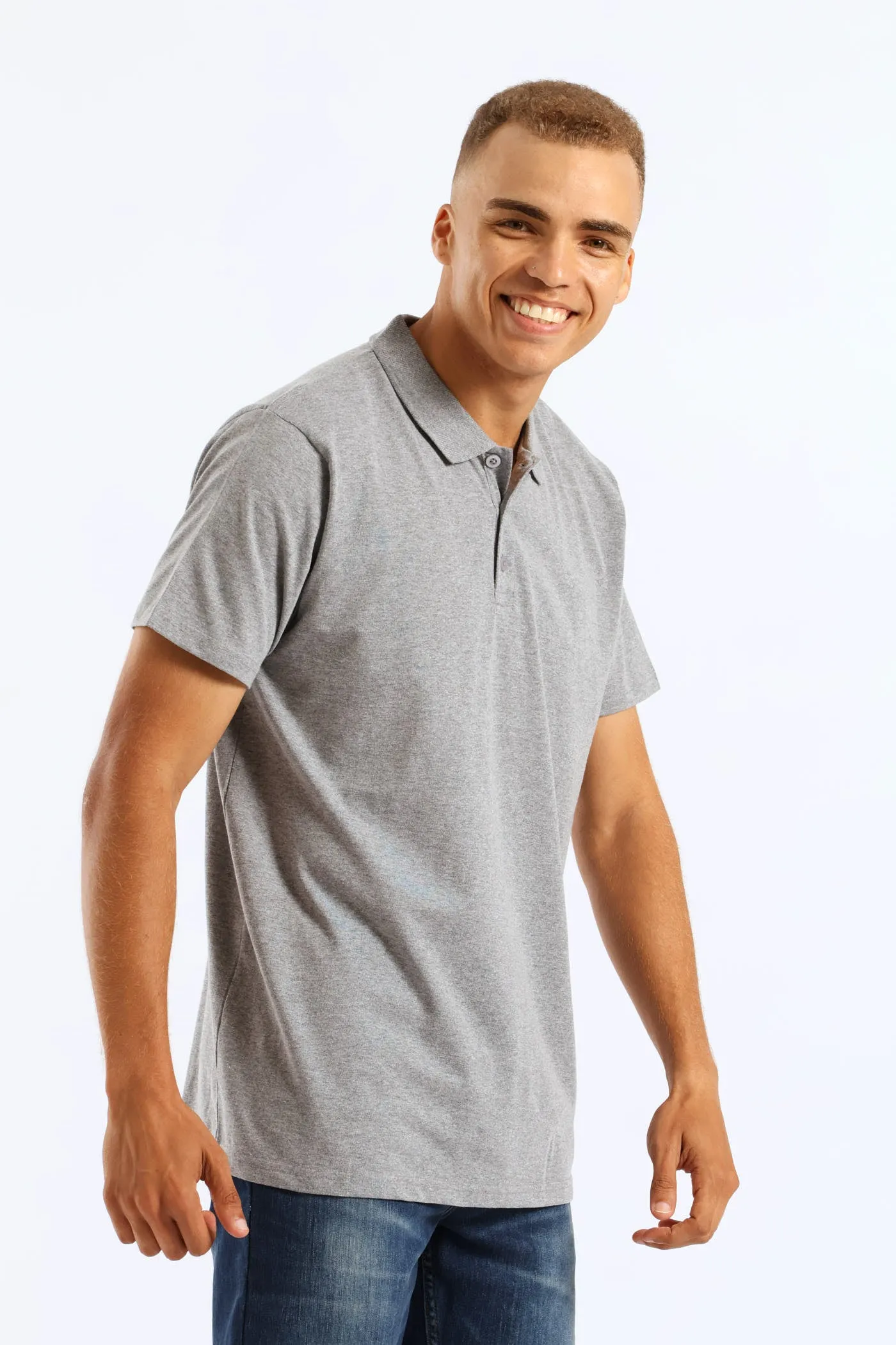 Basic Golfer - Grey Melange sold by Edgars product image thumbnail 3