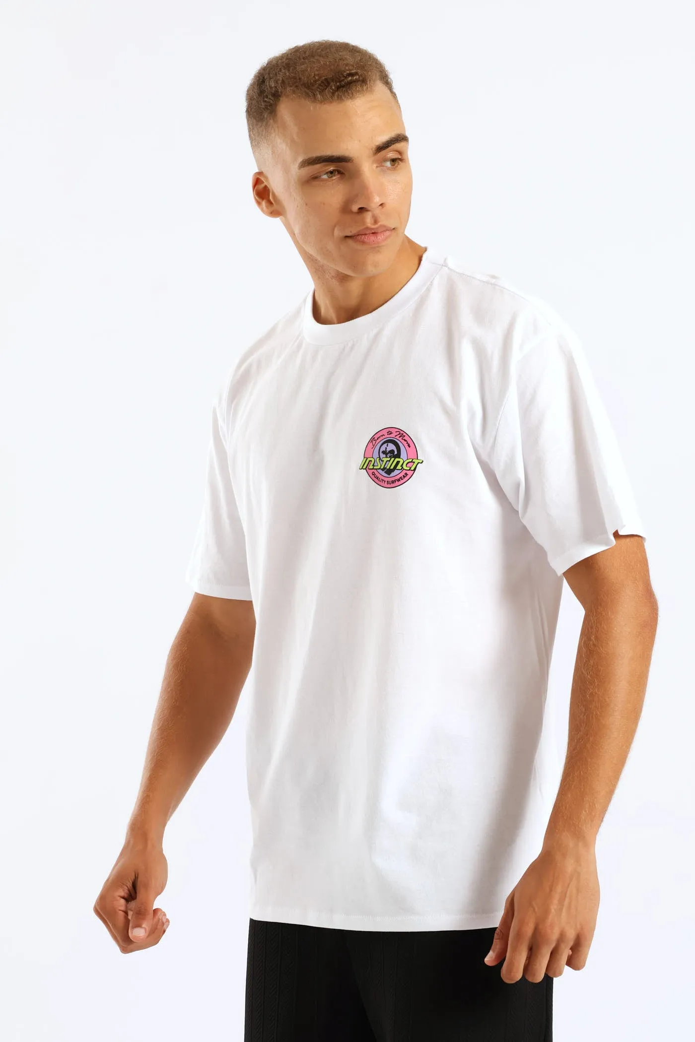 Bubblegum Chest Print Tee - White sold by Edgars product image thumbnail 3