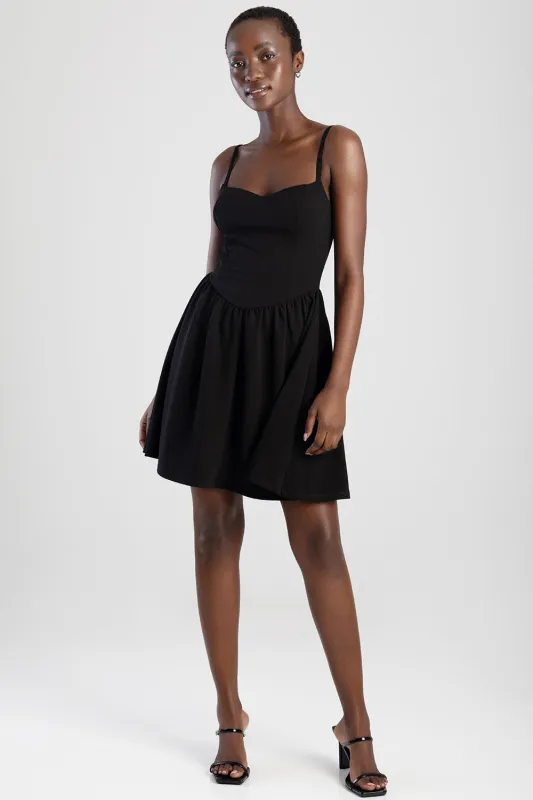 Scuba Mini Dress - Black sold by Edgars