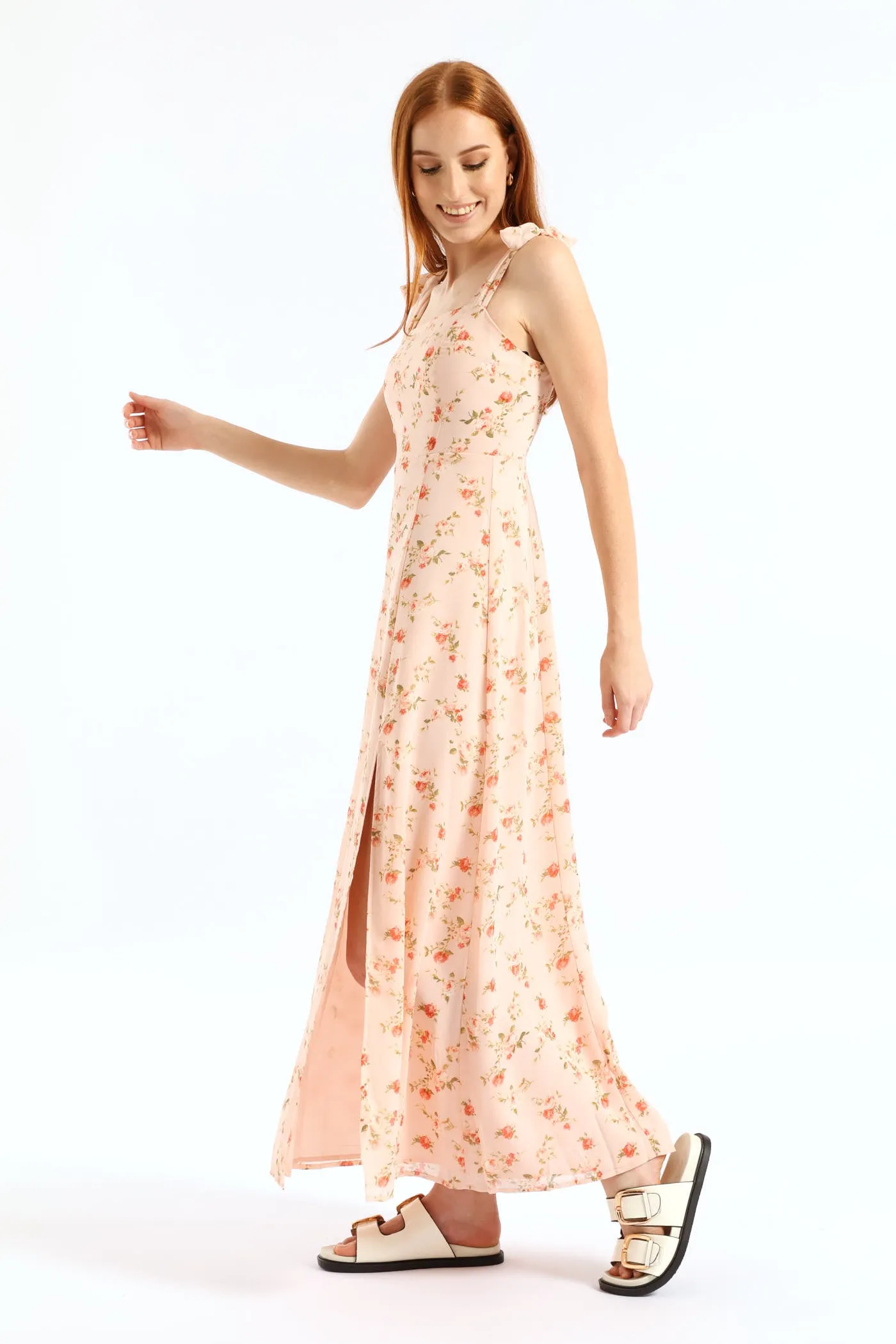 Natural Waist Maxi Dress - Pink sold by Edgars product image thumbnail 4