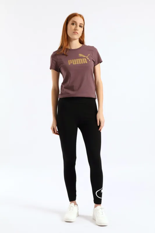 Sport High-Waist Leggings - Black sold by Edgars