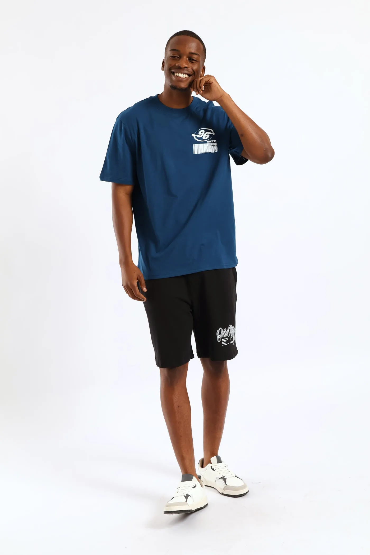Skyway Front & Back Tee - Blue sold by Edgars product image thumbnail 3