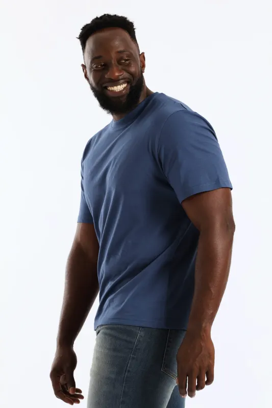 Plain Crew Tee - Teal sold by Edgars