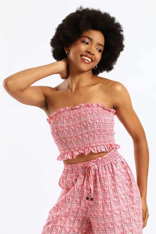 Vita Crab Smock Boobtube - Multi sold by Edgars