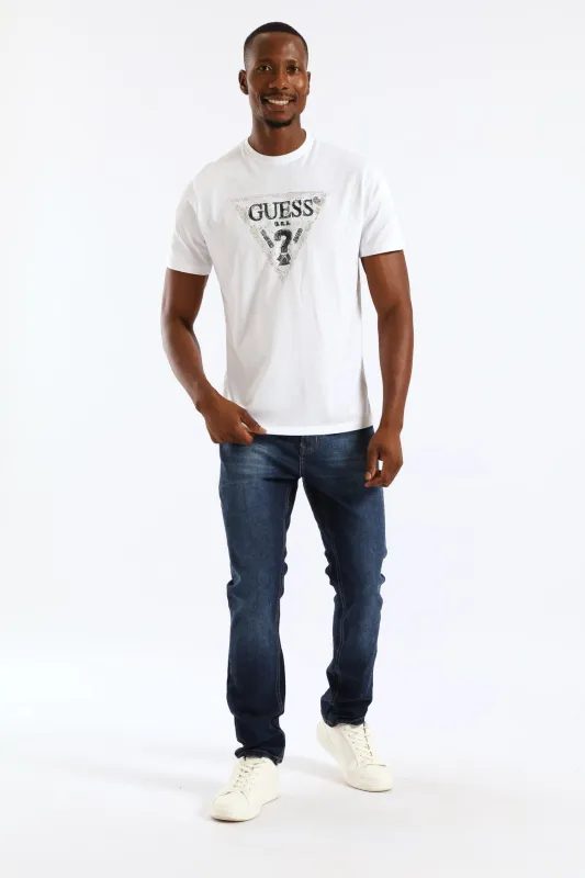 Triangle Tee - White sold by Edgars