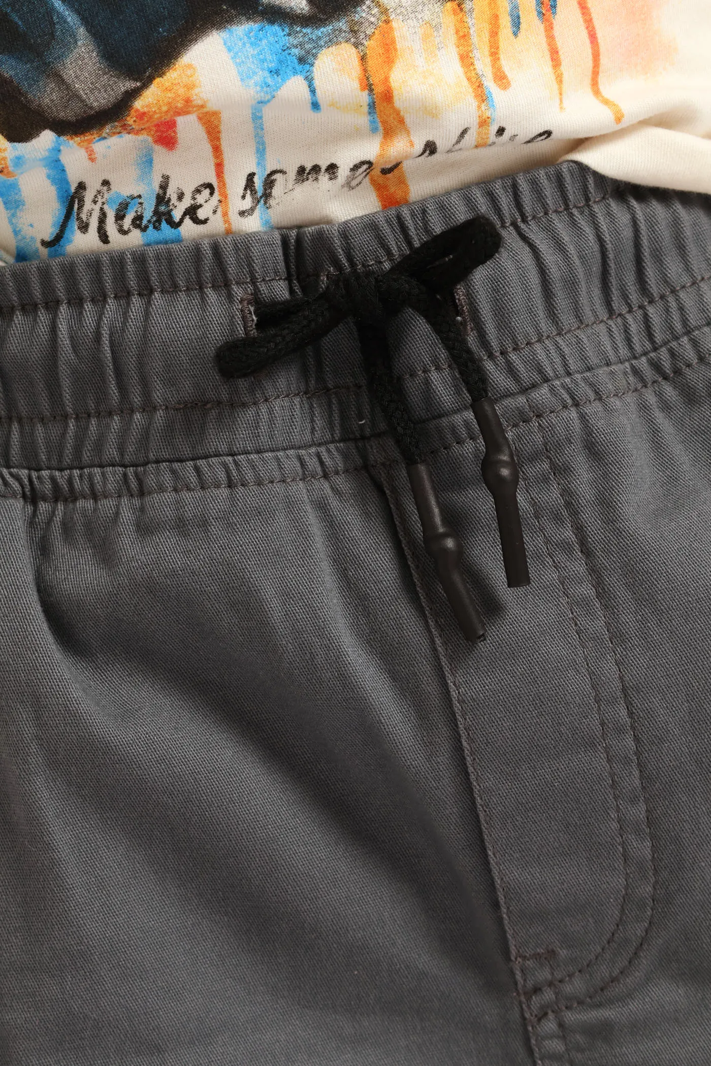 Boys Twill Cargo Short - Grey sold by Edgars product image thumbnail 5