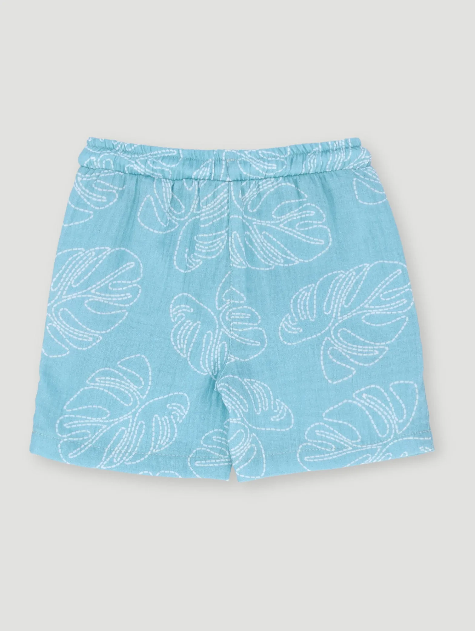 Pre-Boys Leaf Muslin Short - Blue sold by Edgars product image thumbnail 2