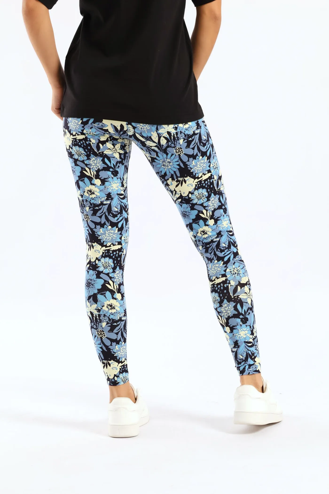 Essential Nature 2.0 Print Leggings - Blue sold by Edgars product image thumbnail 5