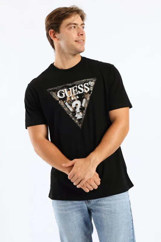 Triangle Tee - Black sold by Edgars